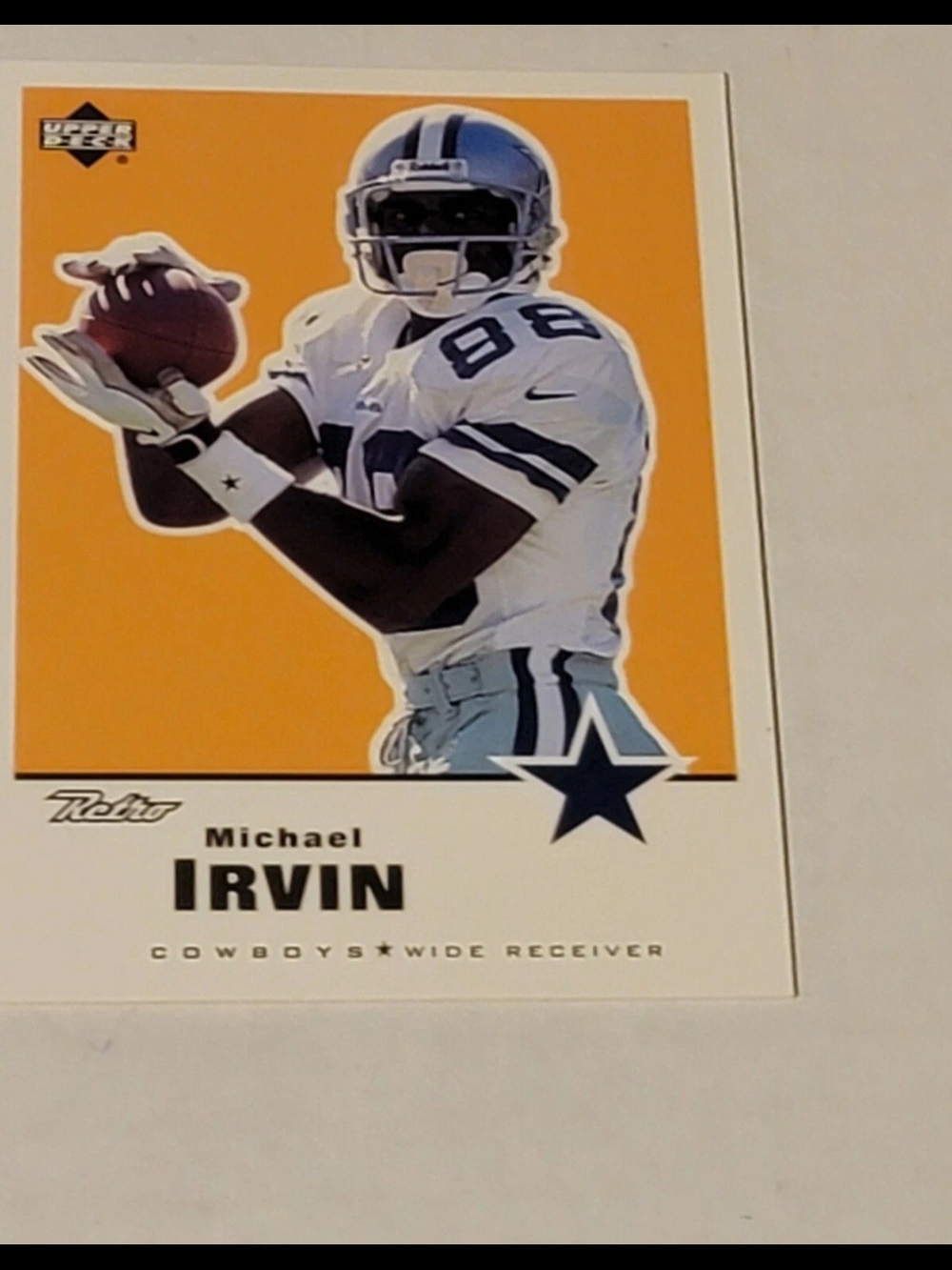Michael Irvin Dallas Cowboys Football Card